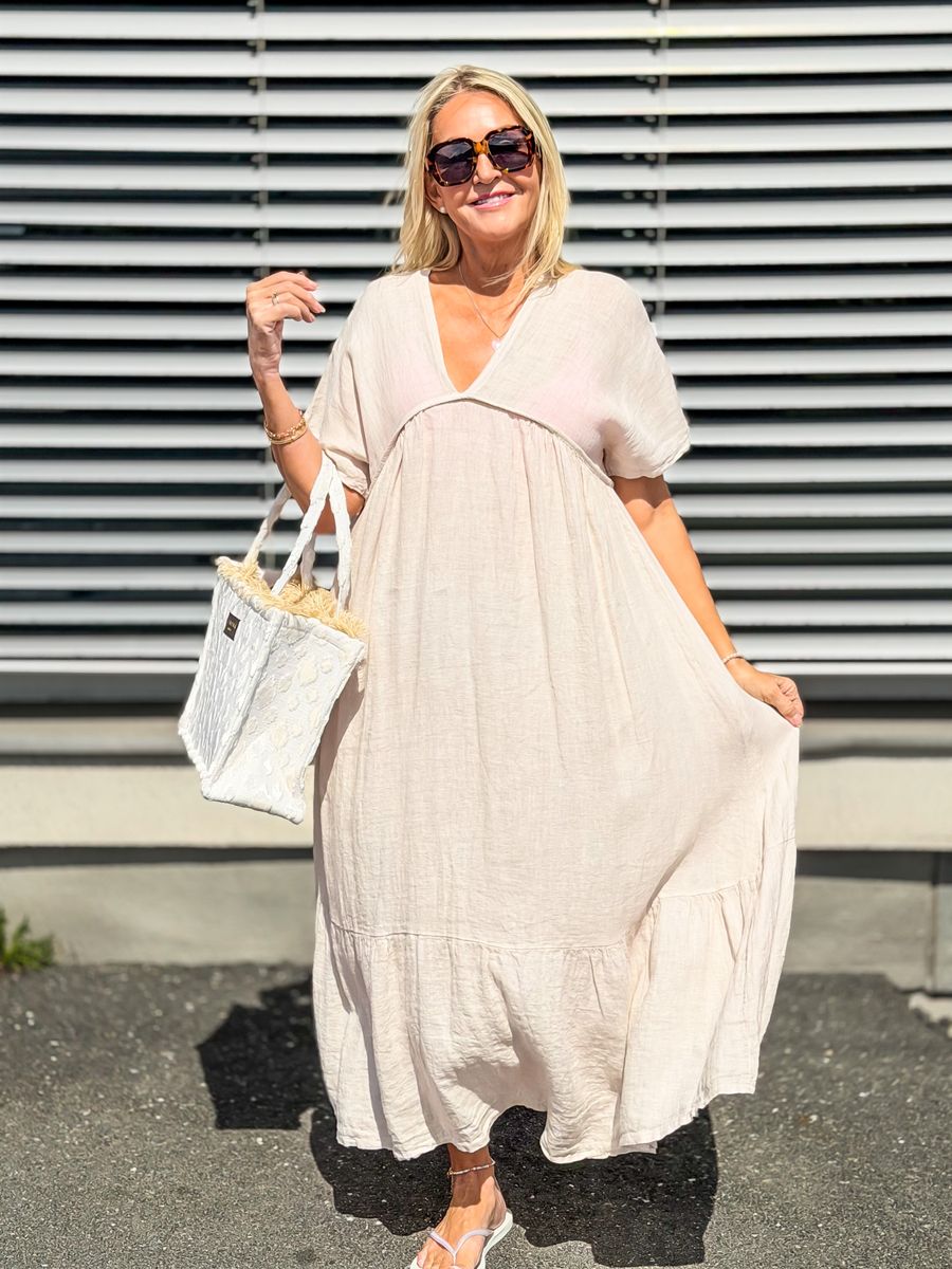 Romantic Linen Dress