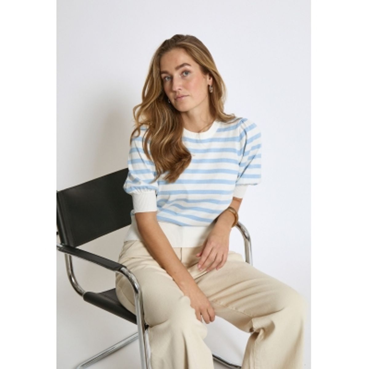 Liva Knit Ice Blue Tee Minus
