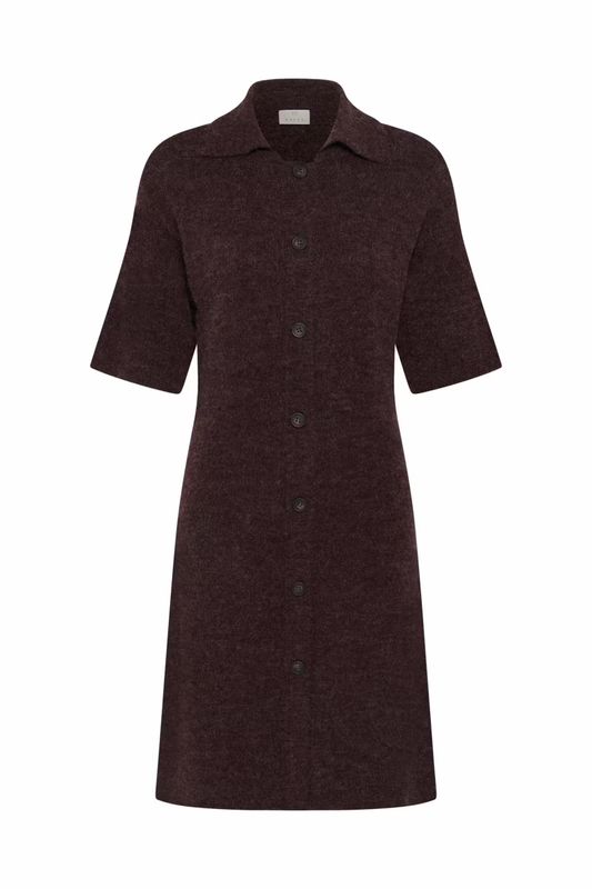Signe Knit Dress Kaffe