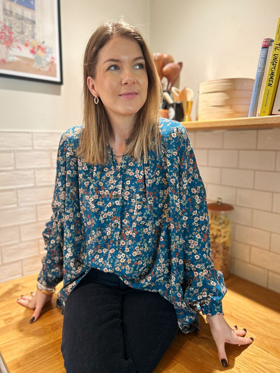 Floral Oversized Blouse