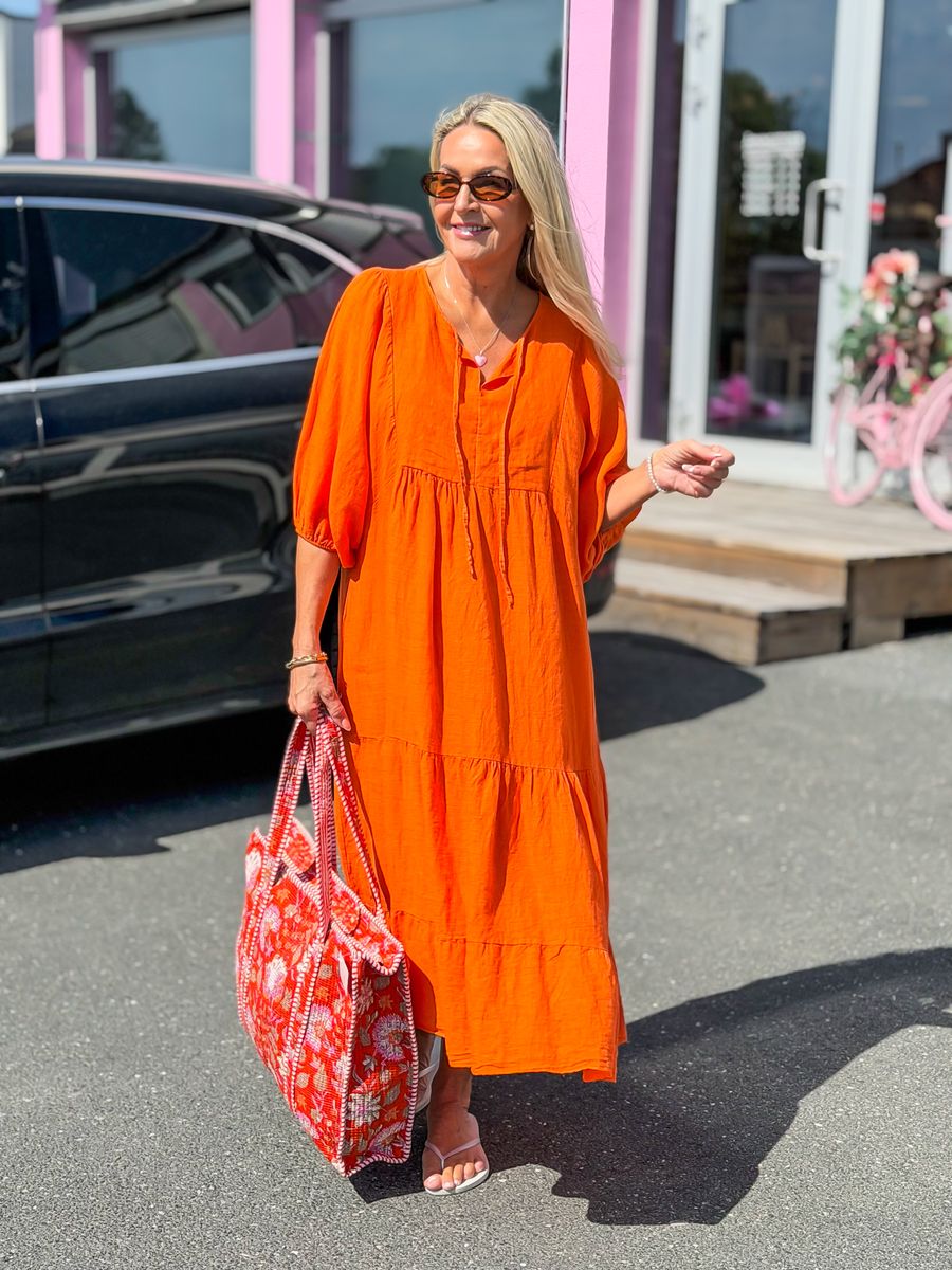Sunshine Linen Dress