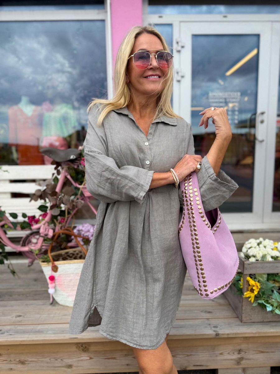 Oversized Linen Tunic
