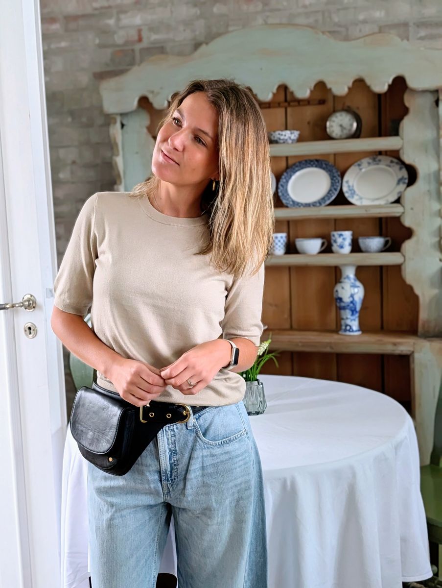 Alizza O-Neck Pullover Kaffe