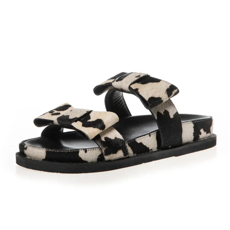 Be My Guest Cow Print Copenhagen Shoes