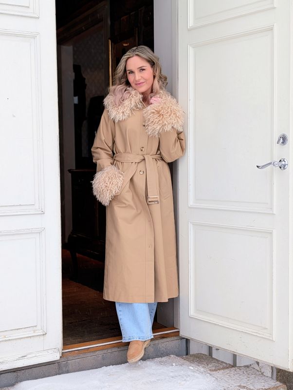 Coat With Fur Coster Copenhagen