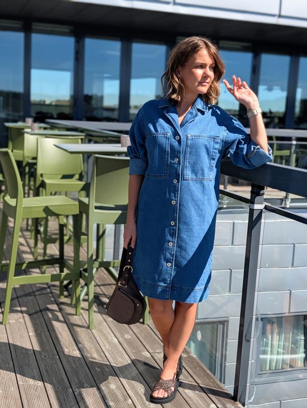 Mianna Denim Dress Ichi