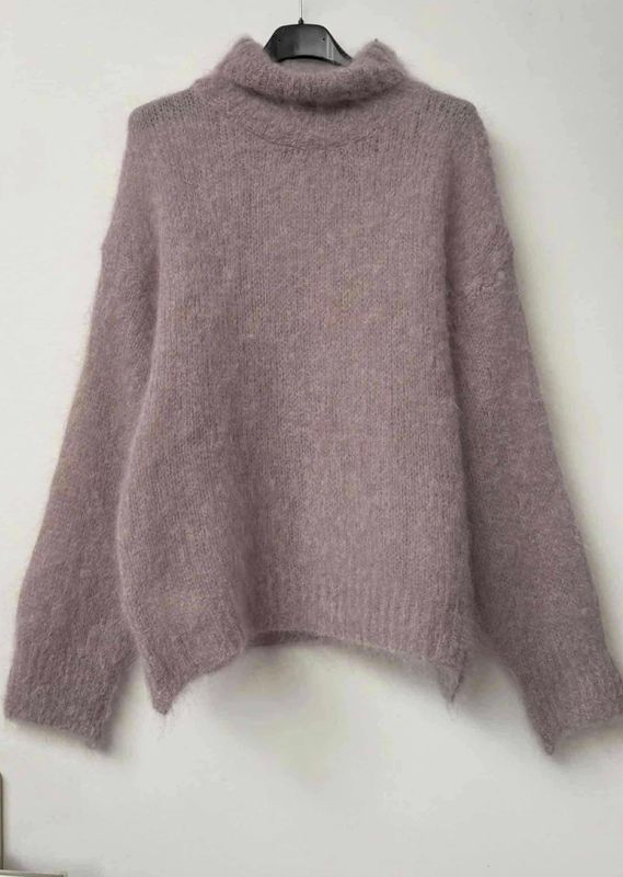 Noeline High Neck Mohair Sweater