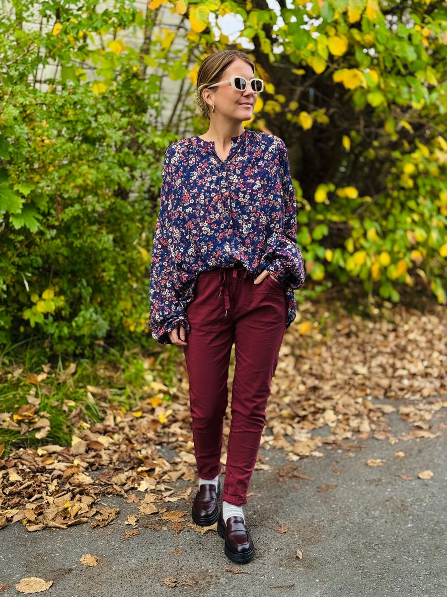 Floral Oversized Blouse