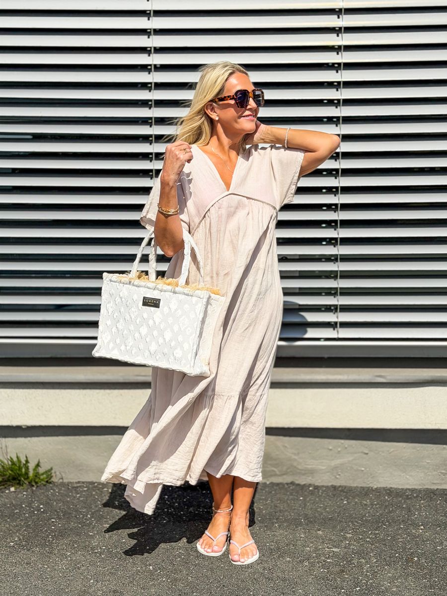Romantic Linen Dress
