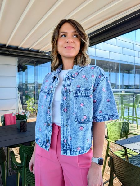 Hovedbilde Babena Denim Shirt Kaffe