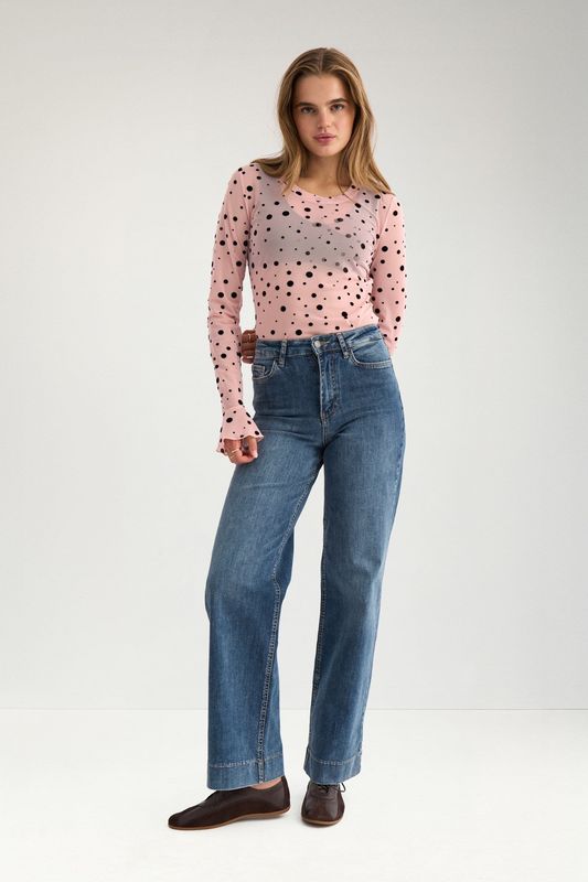 Evita Mesh Blouse Nümph