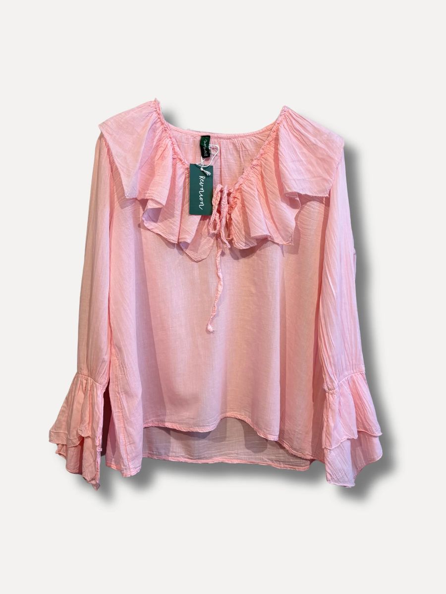 Pompom Blouse Reunion 