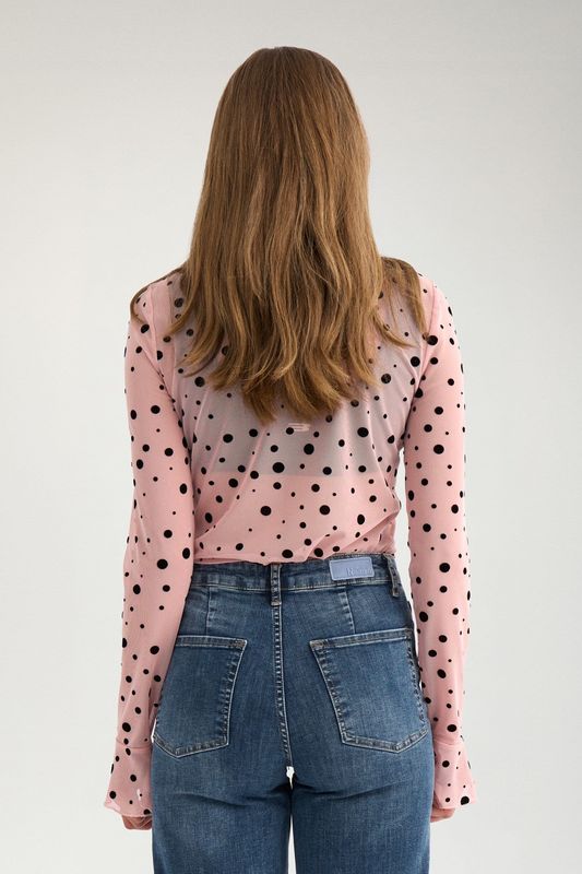 Evita Mesh Blouse Nümph