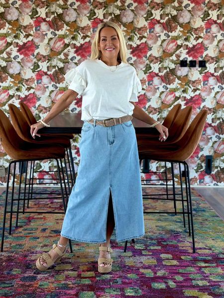 Hovedbilde Erin Flounce T-shirt Kaffe