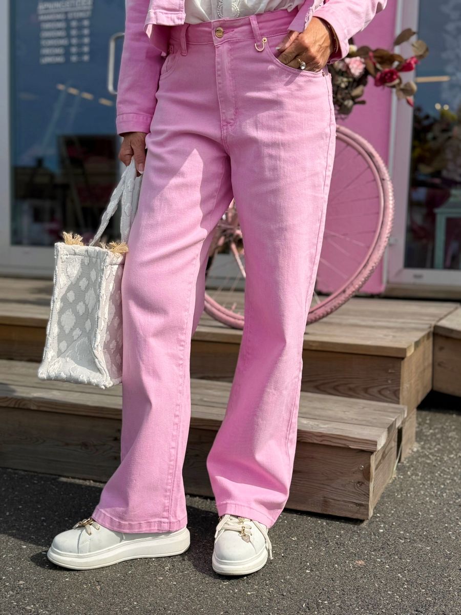 Jeans Pink Denim Coster Copenhagen