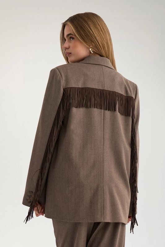 Lippa Fringe Blazer Nümph