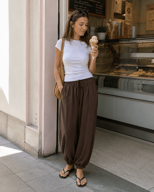 Hovedbilde Alberta Pants Kaffe