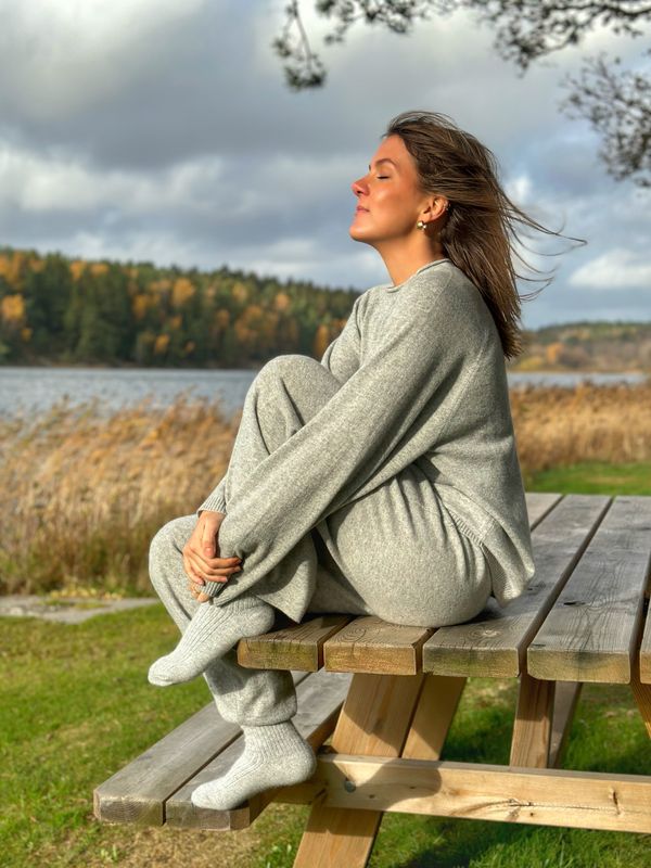 Carma Cashmere Knit Sweater