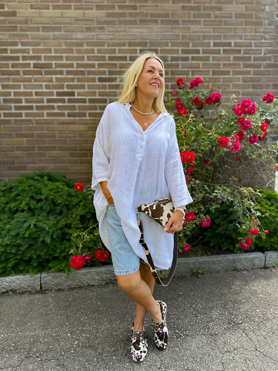 Amelie Linen Dress
