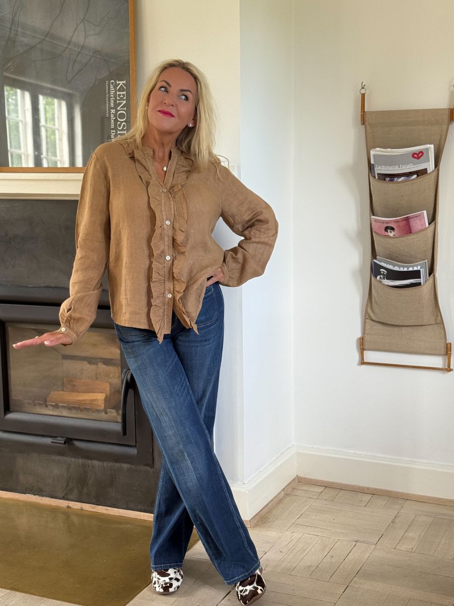 Liddy Linen Blouse Reunion