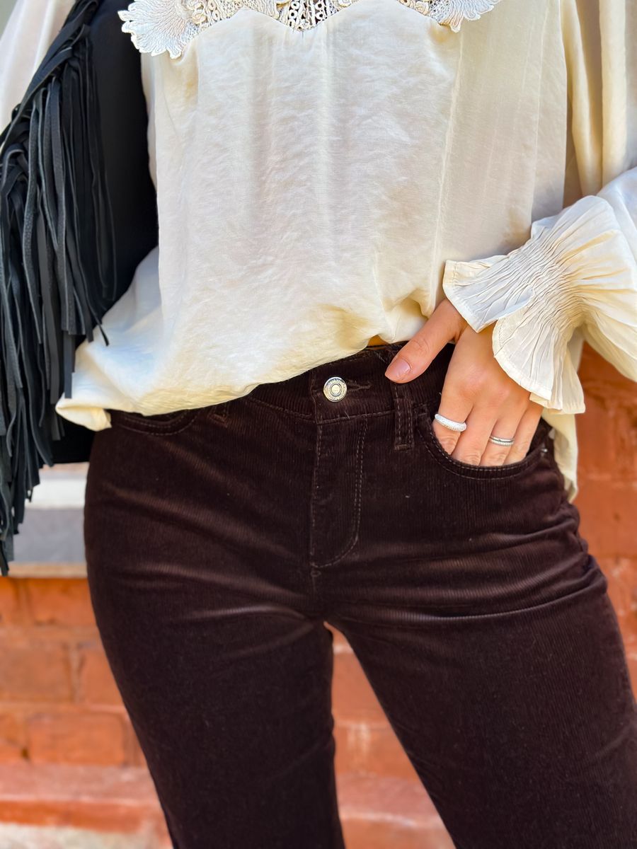 Cambio Paris Cord Flared 